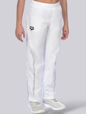 Arena Youth Team Line White Warm-Up Pant Kid's Size 6/7